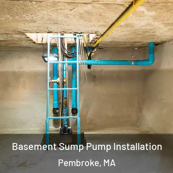  Basement Sump Pump Installation Pembroke, MA